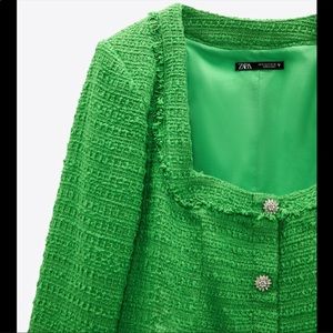 Zara Textured Weave Dress